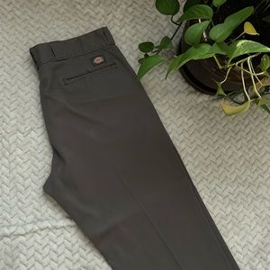 Men’s dickies gray pants straight leg